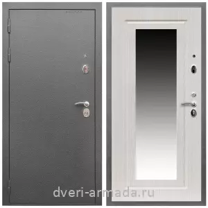 Входные двери Премиум, Дверь входная Армада Оптима Антик серебро / МДФ 16 мм ФЛЗ-120 Дуб белёный