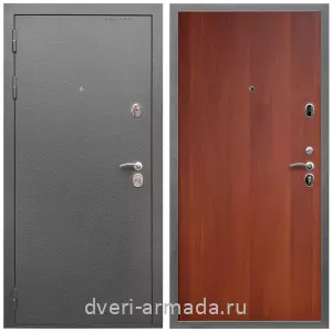 Наружные, Дверь входная Армада Оптима Антик серебро / МДФ 6 мм ПЭ Итальянский орех