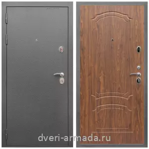 Входные двери Троя, Дверь входная Армада Оптима Антик серебро / МДФ 6 мм ФЛ-140 Мореная береза
