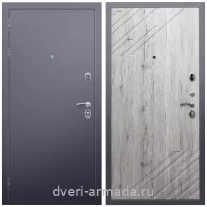 Входные двери Эврика, Дверь входная Армада Люкс Антик серебро / МДФ 16 мм ФЛ-143 Рустик натуральный