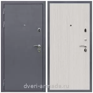 МДФ гладкая, Дверь входная Армада Престиж Антик серебро / МДФ 6 мм ПЭ Венге светлый