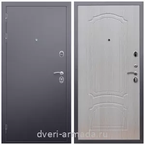 Входные двери Элит, Дверь входная Армада Люкс Антик серебро / МДФ 6 мм ФЛ-140 Дуб беленый с хорошей шумоизоляцией квартирная