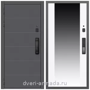 Входные двери в Подольске, Дверь входная Армада Роуд МДФ 10 мм Kaadas K9 / МДФ 16 мм СБ-16 Белый матовый