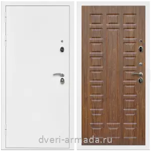 Дверь входная Армада Оптима Белая шагрень / ФЛ-183 Мореная береза