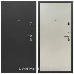 МДФ гладкая, Дверь входная Армада Престиж Черный шелк / МДФ 6 мм ПЭ Венге светлый