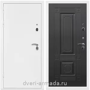 Входные двери Эврика, Дверь входная Армада Оптима Белая шагрень / МДФ 16 мм ФЛ-2 Венге