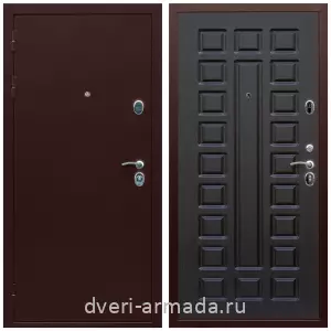 Входные двери 2050 мм, Дверь входная Армада Люкс Антик медь / МДФ 16 мм ФЛ-183 Венге