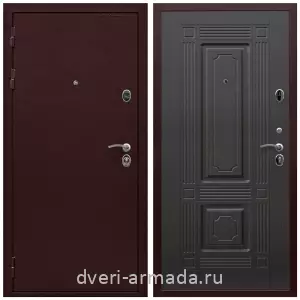 МДФ гладкая, Дверь входная Армада Престиж Антик медь / МДФ 6 мм ФЛ-2 Венге