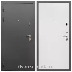 МДФ гладкая, Дверь входная Армада Гарант / МДФ 10 мм Гладкая Белый матовый