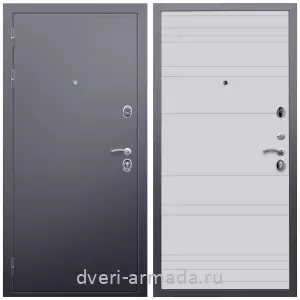 Входные двери 2050 мм, Дверь входная Армада Люкс Антик серебро / МДФ 16 мм ФЛ Дуб кантри белый горизонт