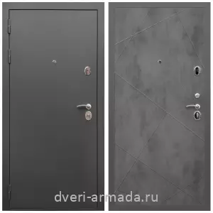 МДФ гладкая, Дверь входная Армада Гарант / МДФ 10 мм ФЛ-291 Бетон темный