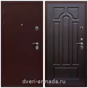 Входные двери Люксор, Дверь входная Армада Люкс Антик медь / МДФ 16 мм ФЛ-58 Венге