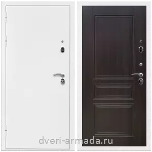 Входные двери в Подольске, Дверь входная Армада Оптима Белая шагрень / МДФ 6 мм ФЛ-243 Эковенге