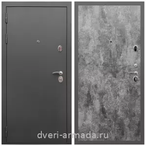 Входные двери Премиум, Дверь входная Армада Гарант / МДФ 6 мм ПЭ Цемент темный