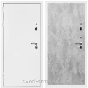 Антивандальные для квартир, Дверь входная Армада Оптима Белая шагрень / МДФ 6 мм ПЭ Цемент светлый
