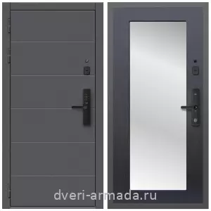Входные двери с зеркалом МДФ, Дверь входная Армада Роуд МДФ 10 мм Kaadas S500 / МДФ 16 мм ФЛЗ-Пастораль, Венге