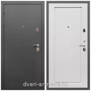МДФ гладкая, Дверь входная Армада Гарант / МДФ 16 мм ФЛ-119 Ясень белый