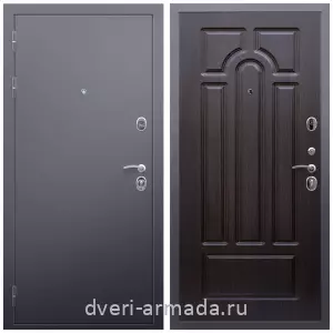 Входные двери Троя, Дверь входная Армада Люкс Антик серебро / МДФ 16 мм ФЛ-58 Венге