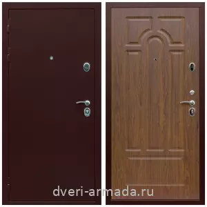 Входные двери Эврика, Дверь входная Армада Люкс Антик медь / МДФ 16 мм ФЛ-58 Морёная береза