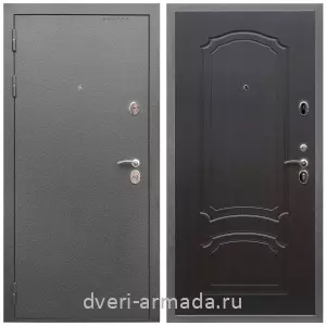 Входные двери Троя, Дверь входная Армада Оптима Антик серебро / МДФ 6 мм ФЛ-140 Венге
