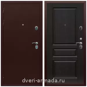 Входные двери Премиум, Дверь входная Армада Люкс Антик медь / МДФ 16 мм ФЛ-243 Венге