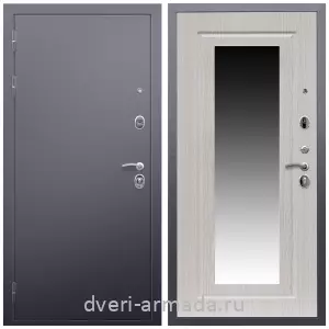Входные двери 2050 мм, Дверь входная Армада Люкс Антик серебро / МДФ 16 мм ФЛЗ-120 Дуб белёный от производителя