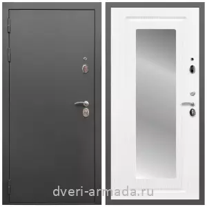 МДФ гладкая, Дверь входная Армада Гарант / МДФ 16 мм ФЛЗ-120 Ясень белый