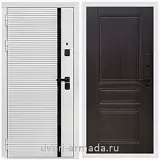 Дверь входная Армада Каскад WHITE МДФ 10 мм / МДФ 6 мм ФЛ-243 Эковенге